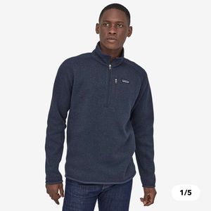 Patagonia Men’s Better Sweater 1/4 Zip in Navy